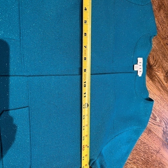 2/40$ BEAUTIFUL Elle open cardigan bleu size xs - Picture 3 of 9